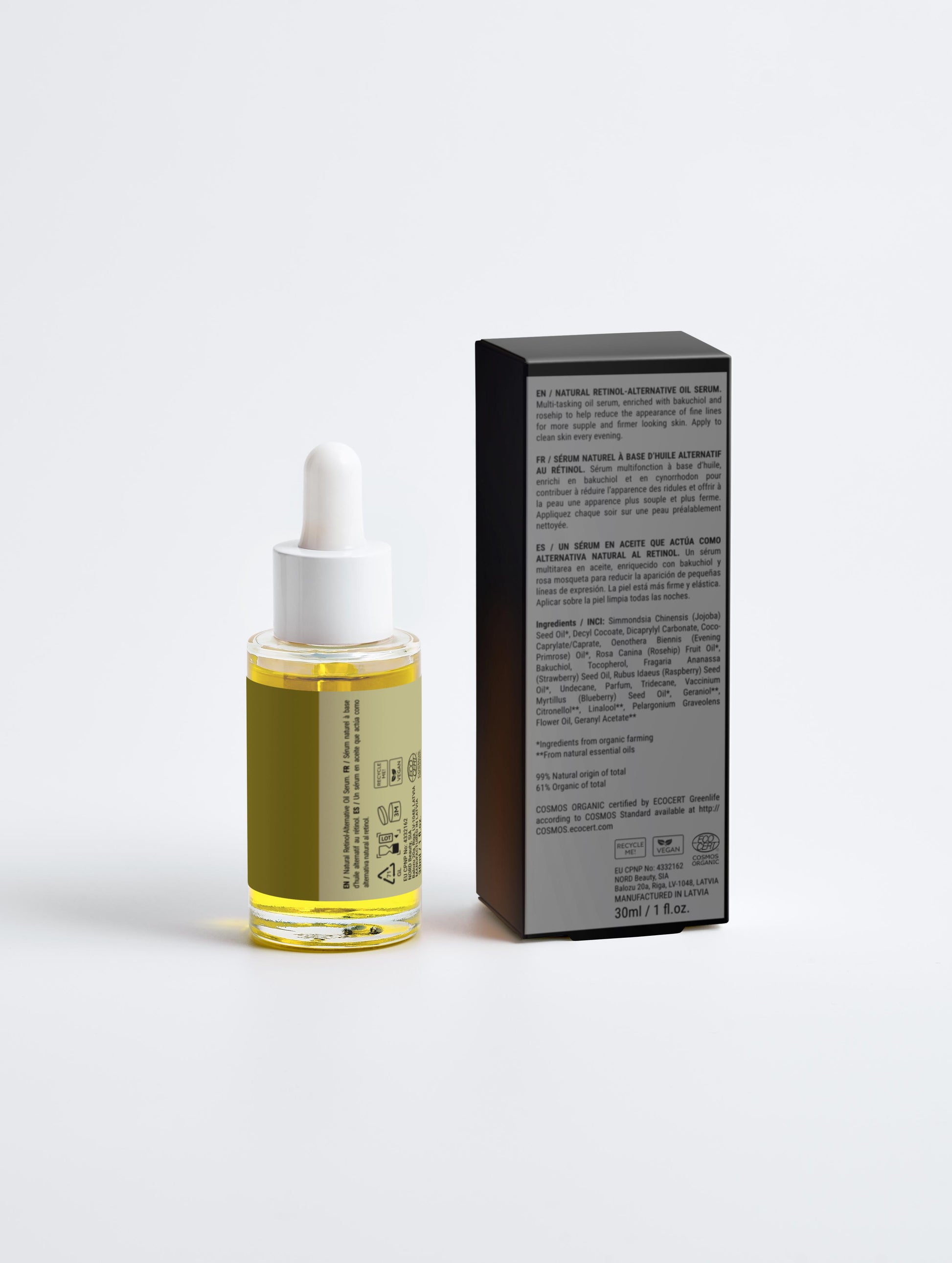  Retinol Serum for Face Anti Aging - Natural Oil Serum - Fine Lines Treatment