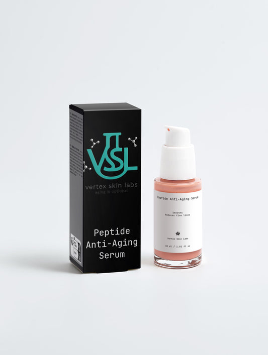 Peptide Anti Aging Serum for Face - Hyaluronic Acid Serum - Fine Lines Wrinkle Treatment