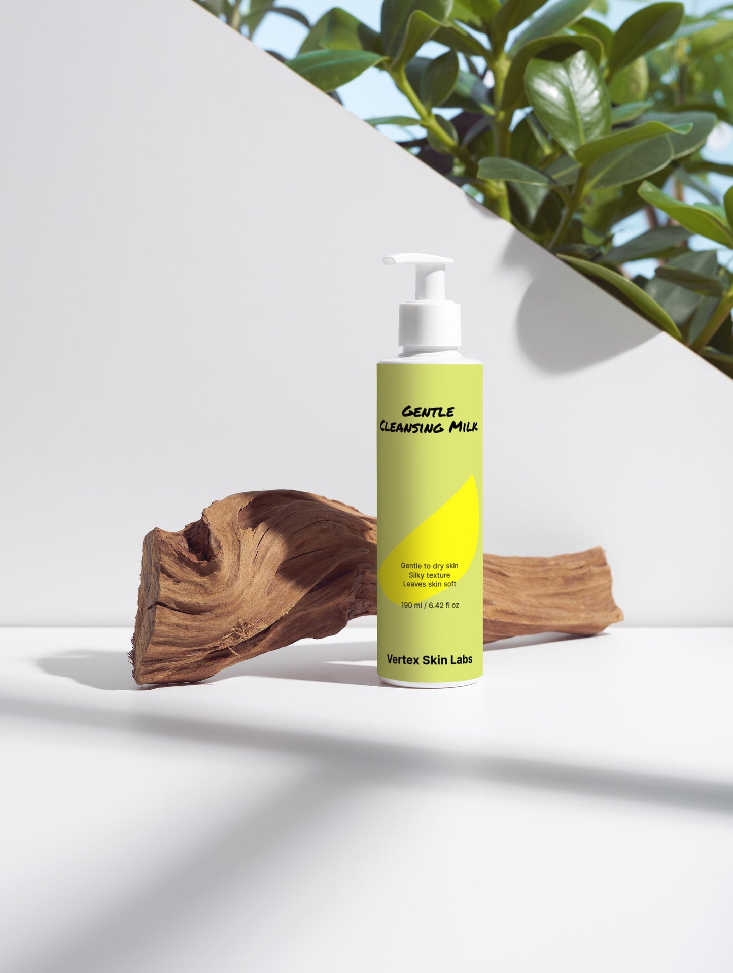 Gentle Face Cleanser for Sensitive Skin - Cleansing Milk Makeup Remover - Shea Butter Formula
