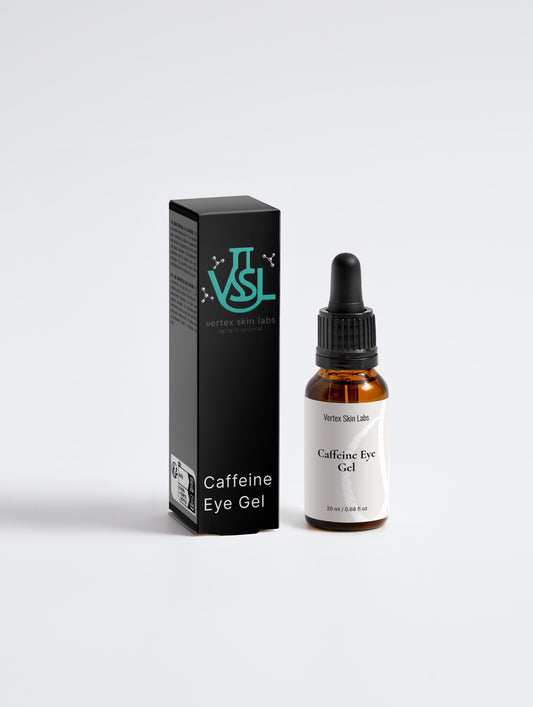 Caffeine Eye Gel for Dark Circles - Under Eye Treatment - Anti Puffiness Formula